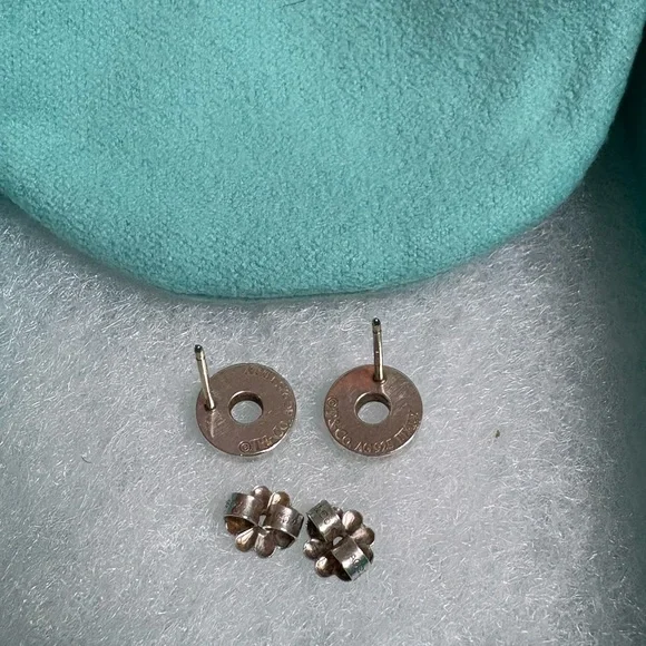 Tiffany & Co. 1837 Silver Earrings - Picture 3 of 6